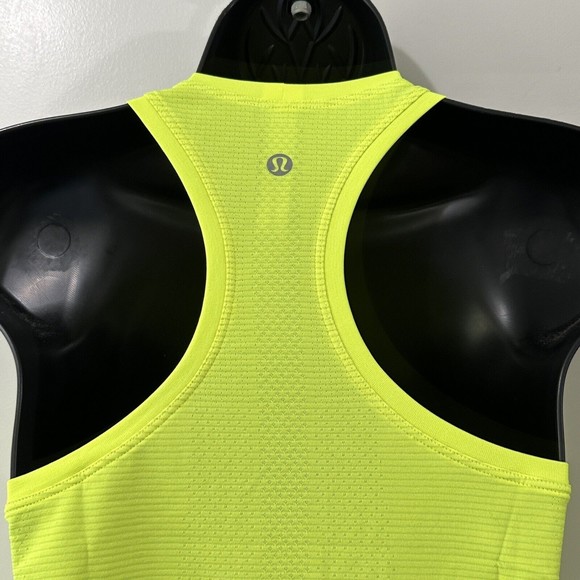 Lululemon Swiftly Tech Racerback Tank Top 2.0 Race Length Highlight Yellow 6 - Picture 9 of 13